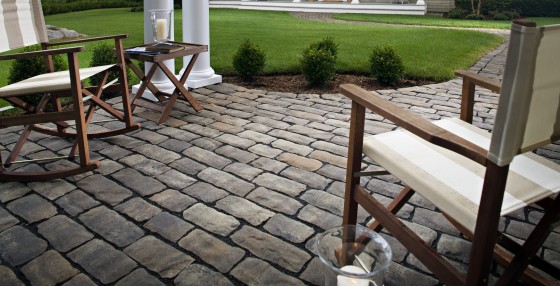 Paver Patio Cobblestone Install in San Diego