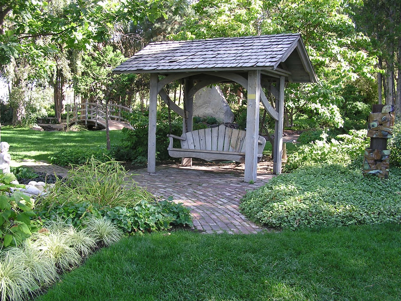 Back Yard Meditation Garden