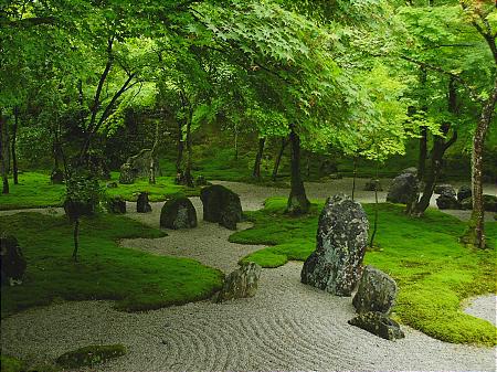 Japanese gardens bring a sense of peace…