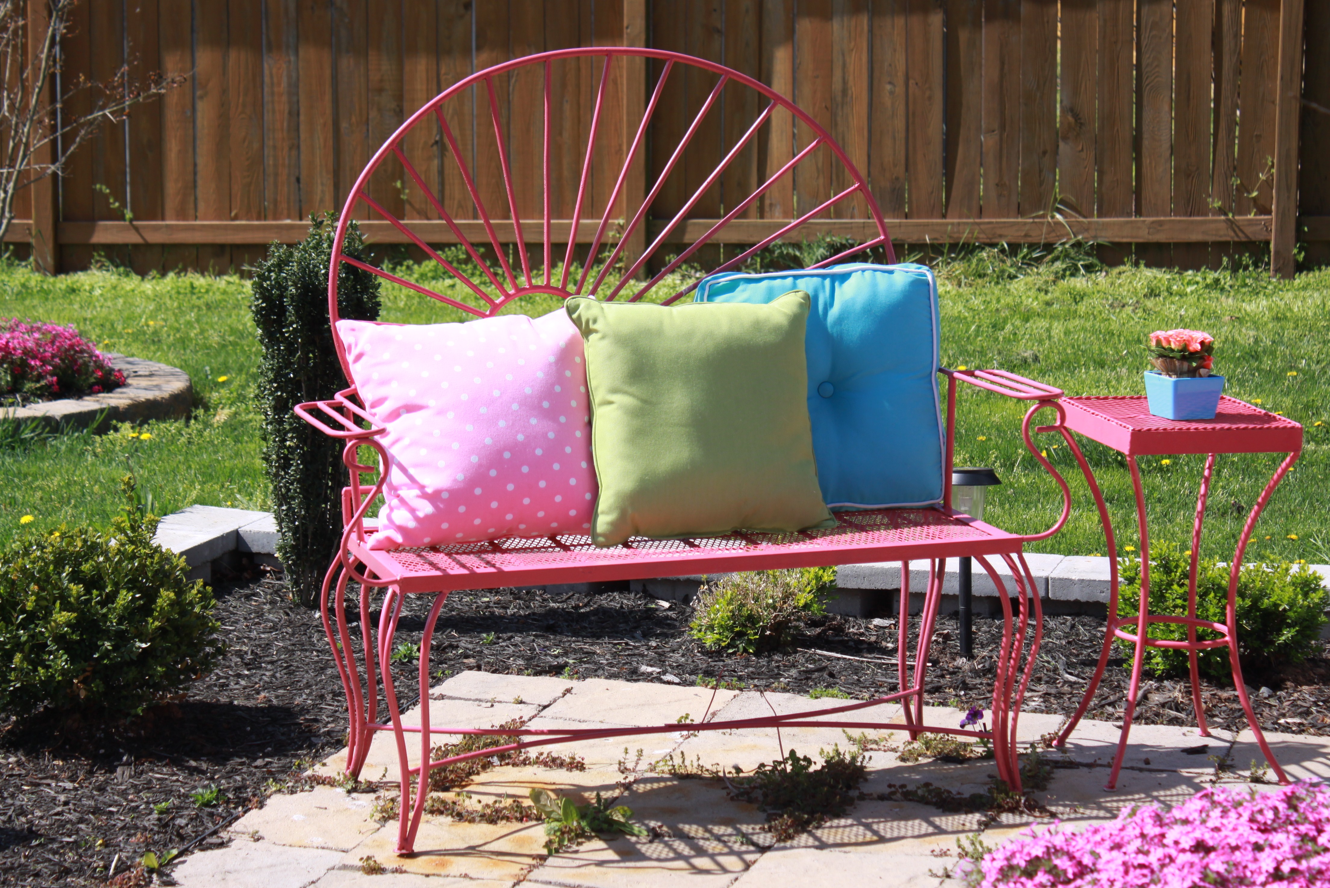 10 Easy Attractive Ways To Increase Patio Seating Install It Direct Bold Paint Colors Bring New Life To Old Patio Furniture