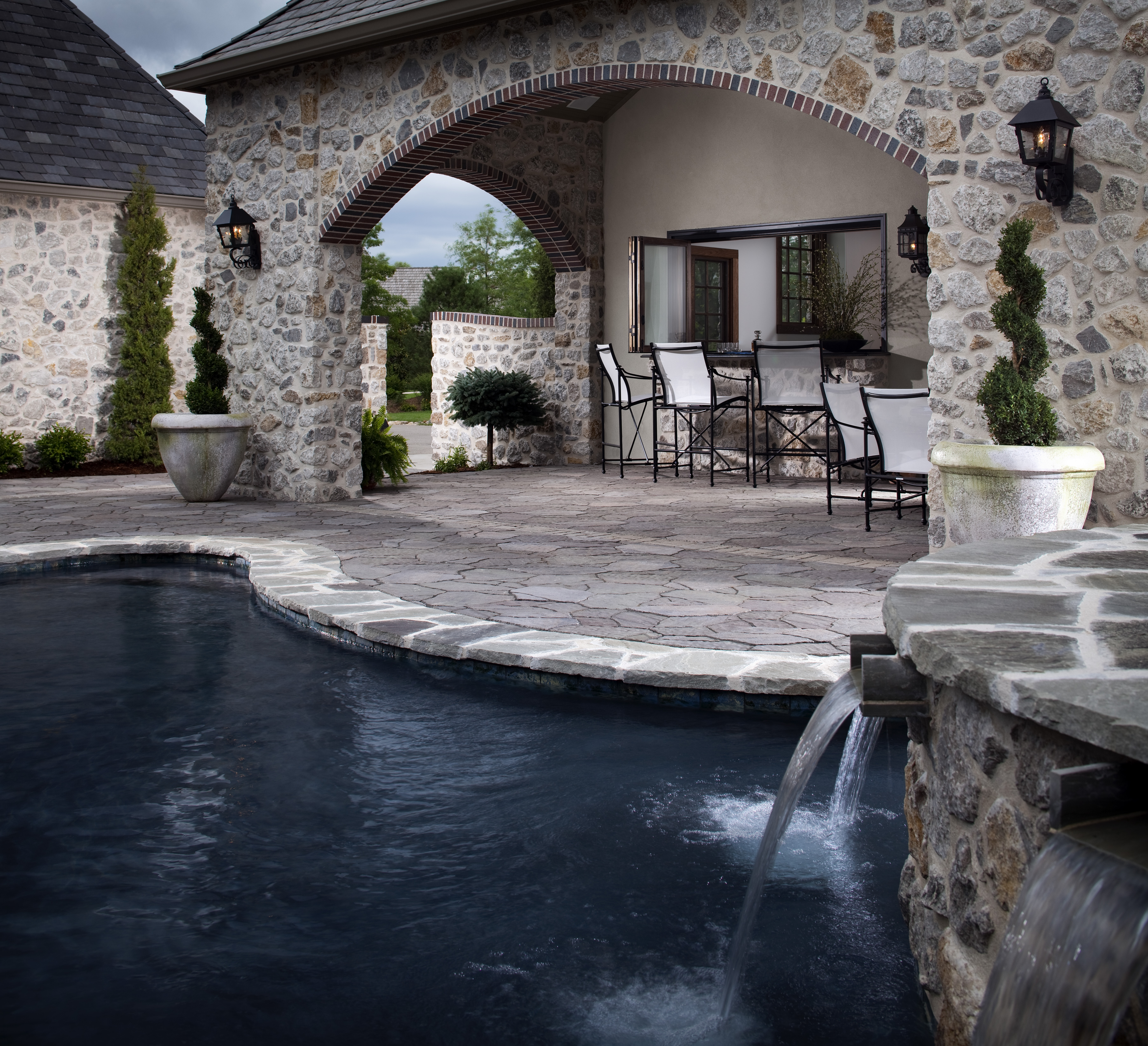 pool pavers moss patios paver rid driveways decks deck patio walkways rock ready belgard stone around outdoor water paving tile
