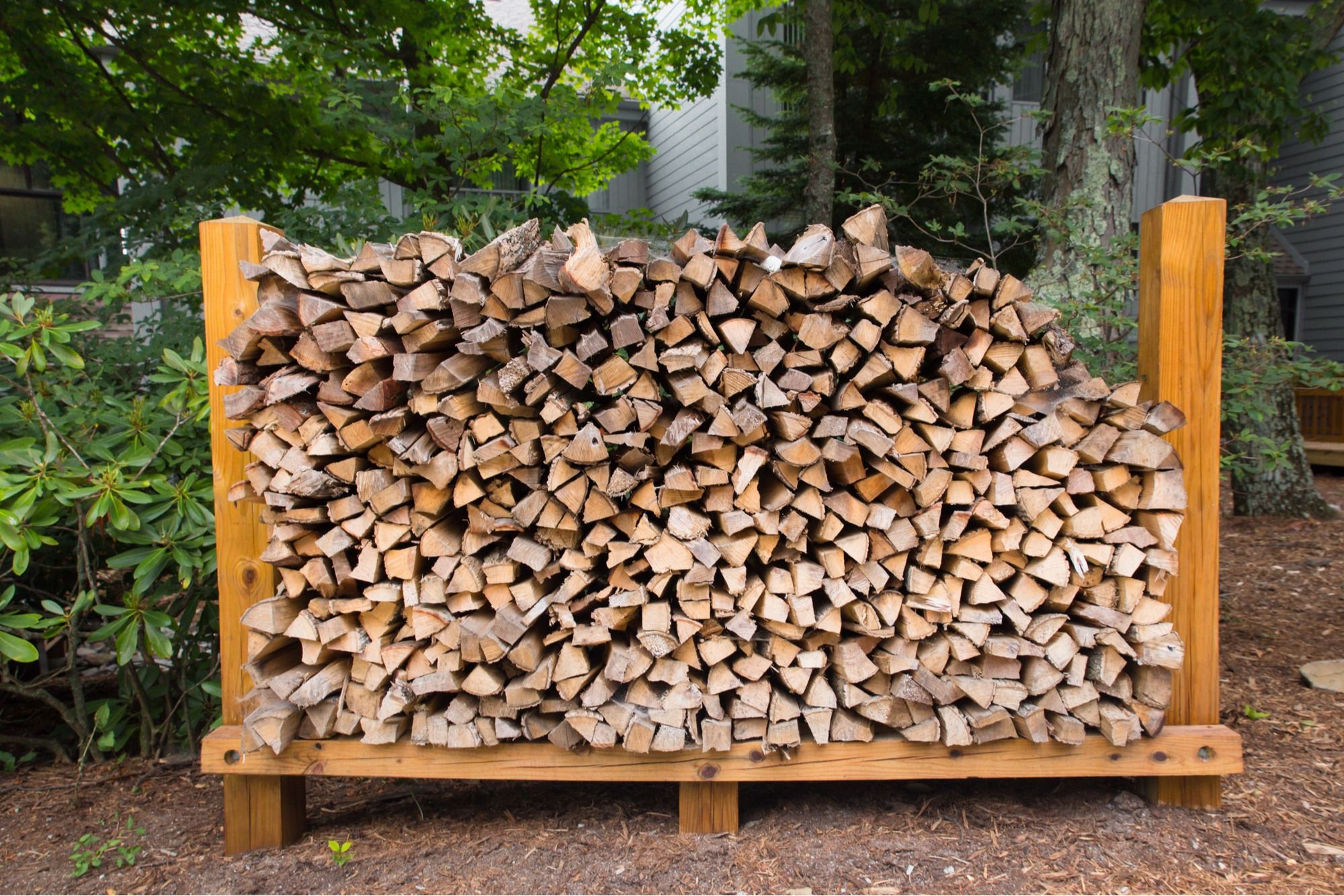 Ok to store firewood sales in garage