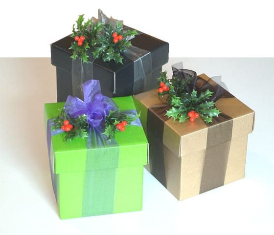 Christmas Party Favor Gift Boxes