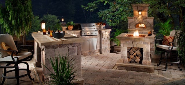 Average cost shop of outdoor kitchen