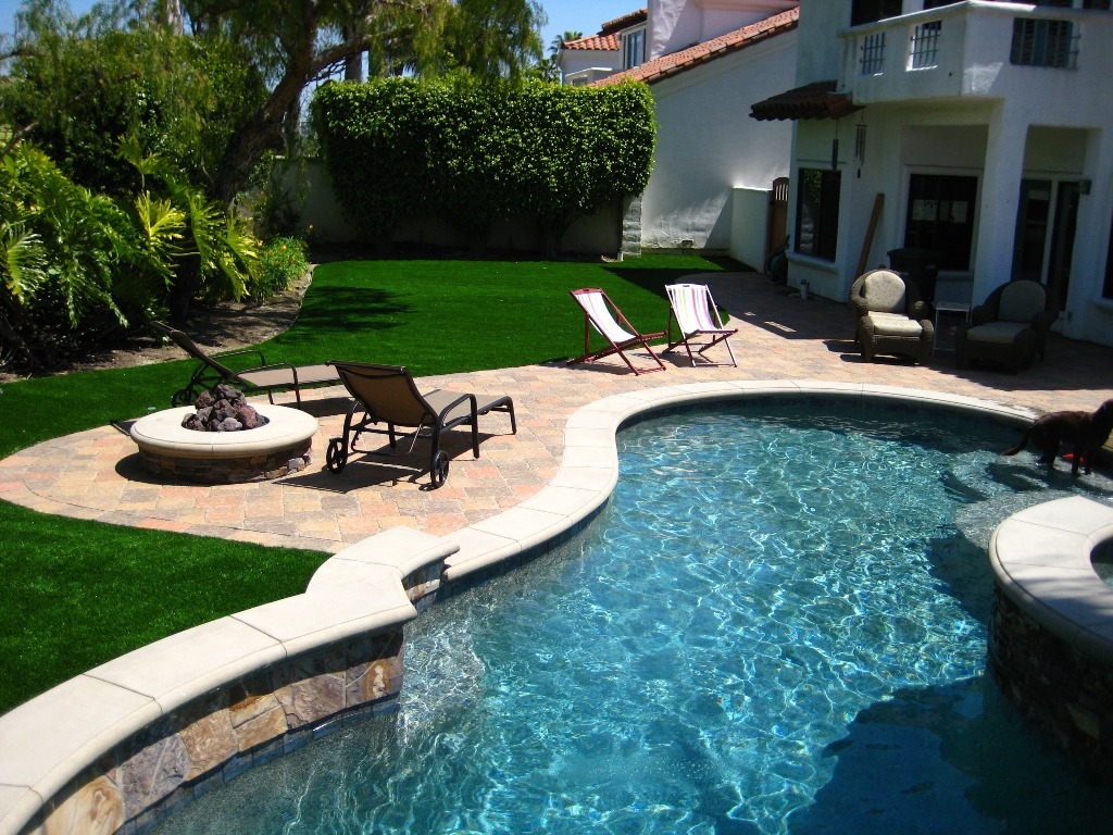 Patio Pavers and Artificial Grass