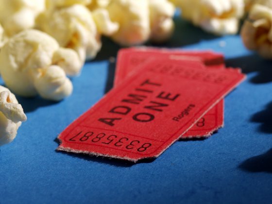 Movie Tickets and Popcorn