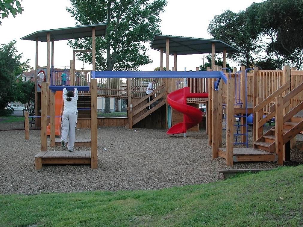 Wood Play Structure