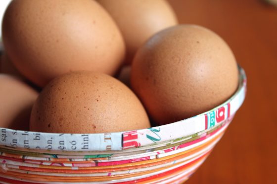 Brown Eggs in a Bowl