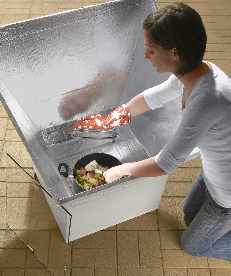 Solar Powered Crock-Pot! (using solar panel and battery) - easy DIY 