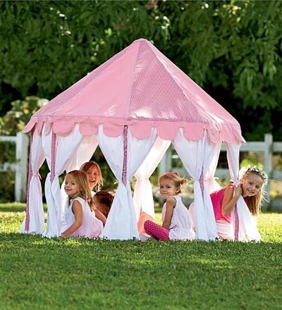 Pink Party Pavilion Play Tent