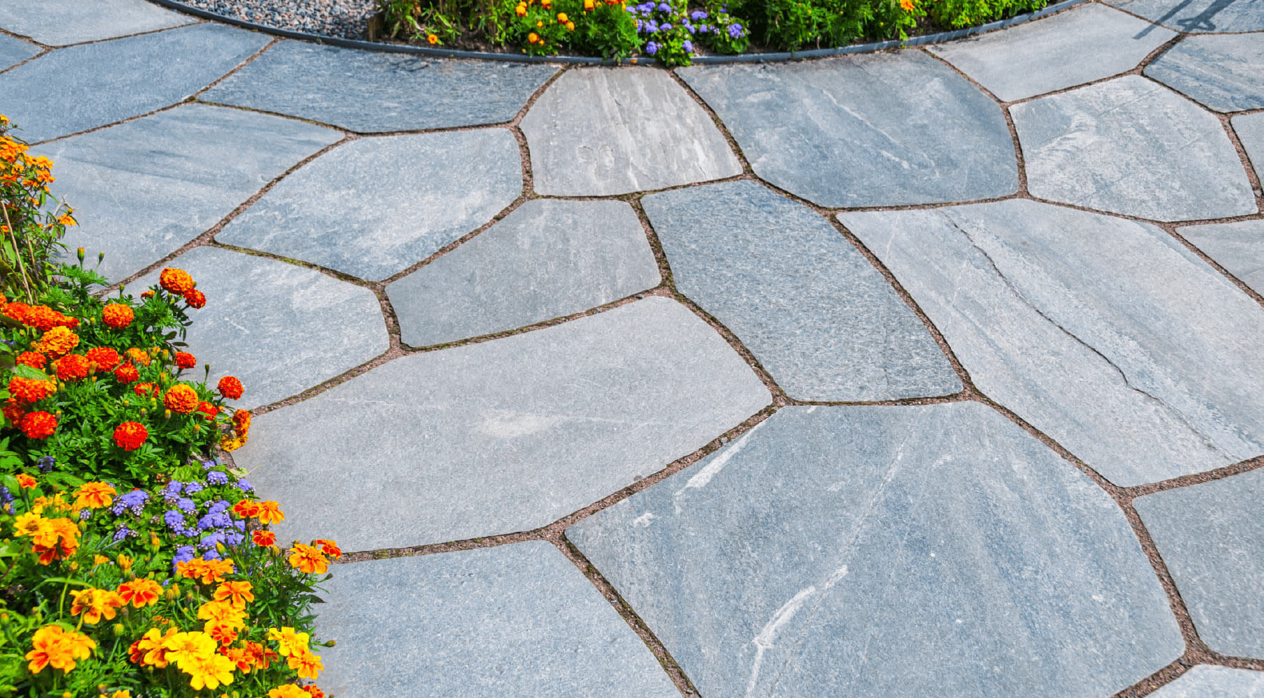 flagstone stepping stones