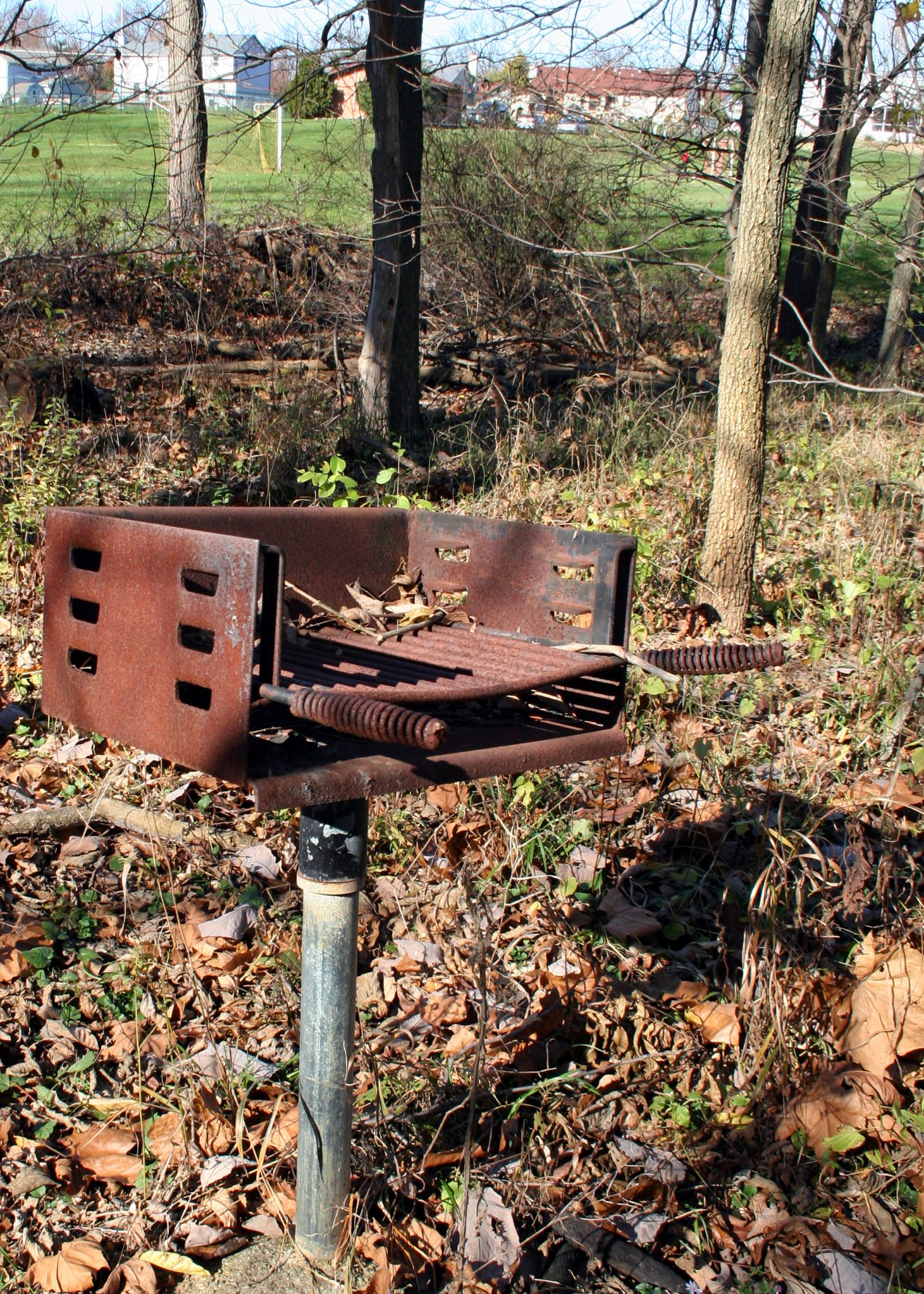 Rusty BBQ Grill