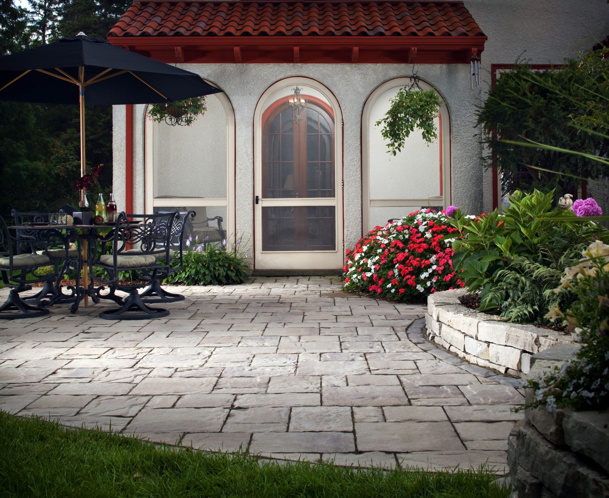 flower beds