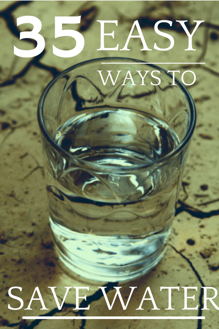 35 Easy Ways to Conserve Water