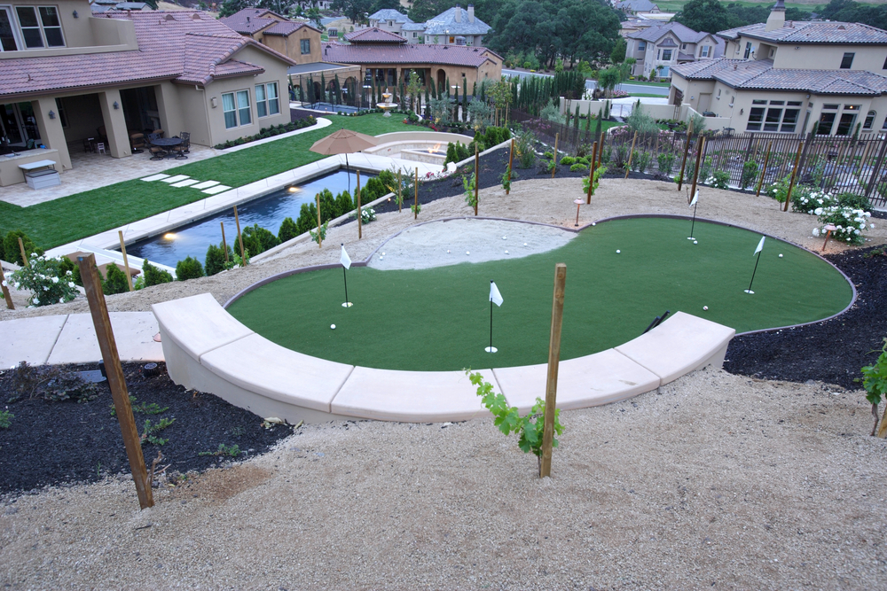 backyard putting green san diego
