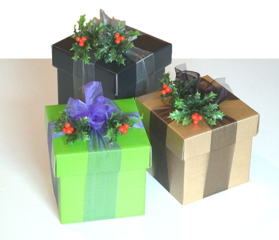 Christmas Party Favor Gift Boxes