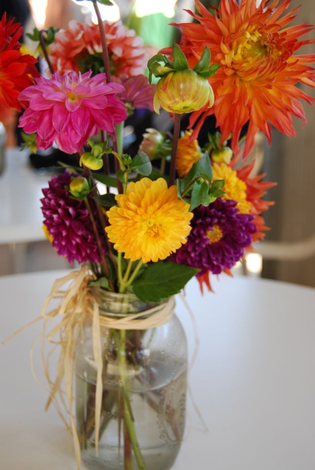 Mason Jar Flowers