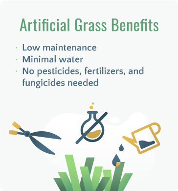 Artificial grass benefits