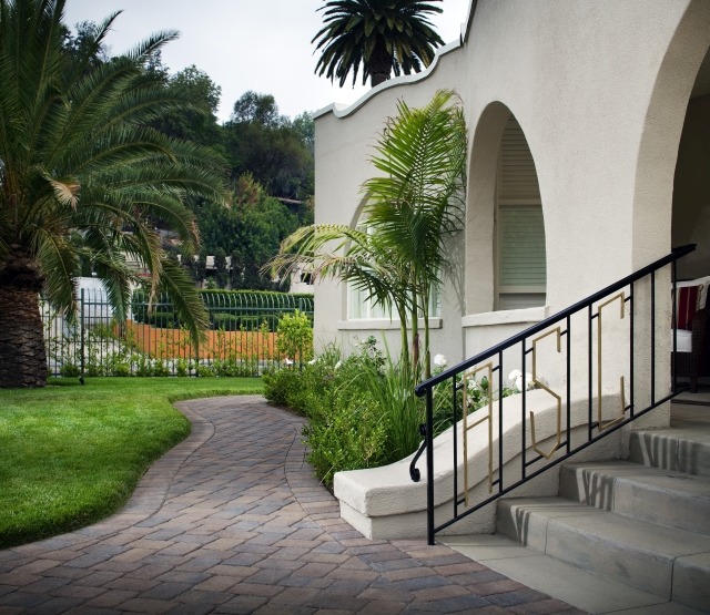 Paving Stones and Grass