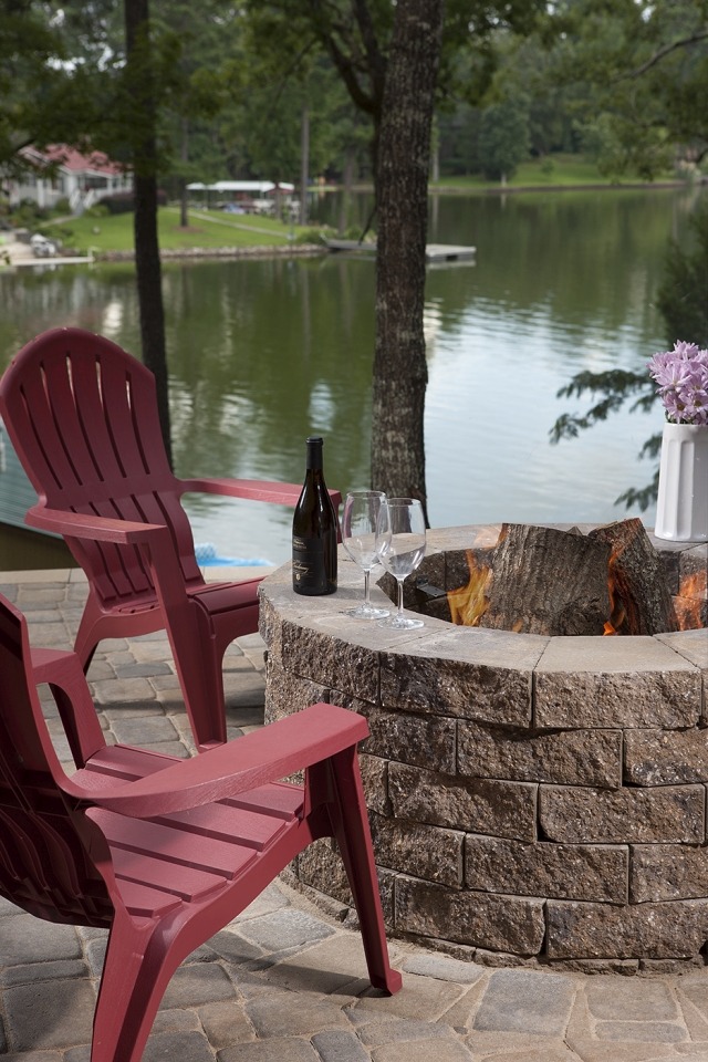 Paving Stone Fire Pit