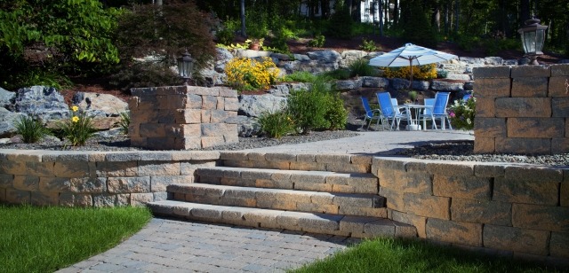 Paving Stones and Grass