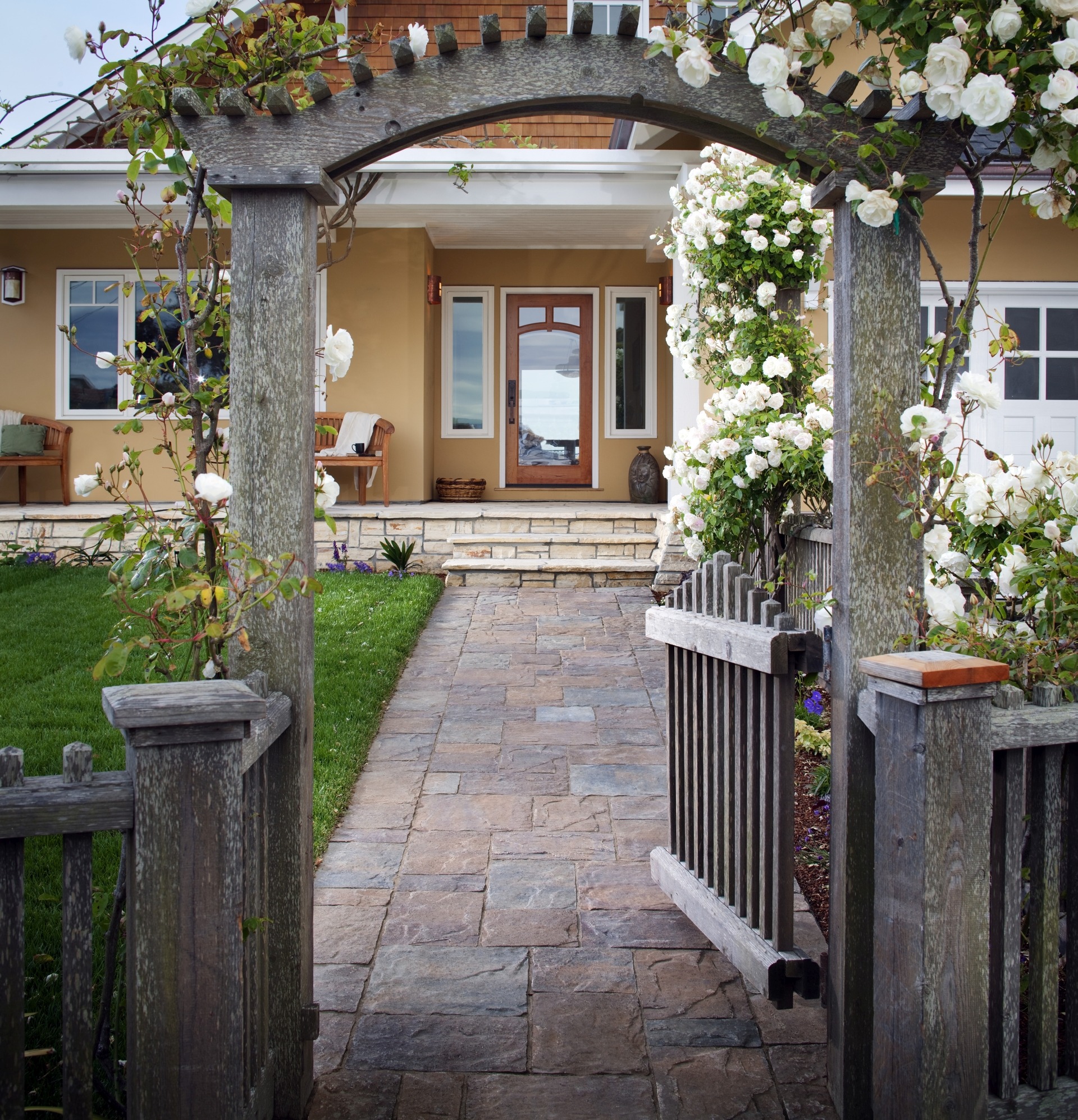 Paving Stone Walkway