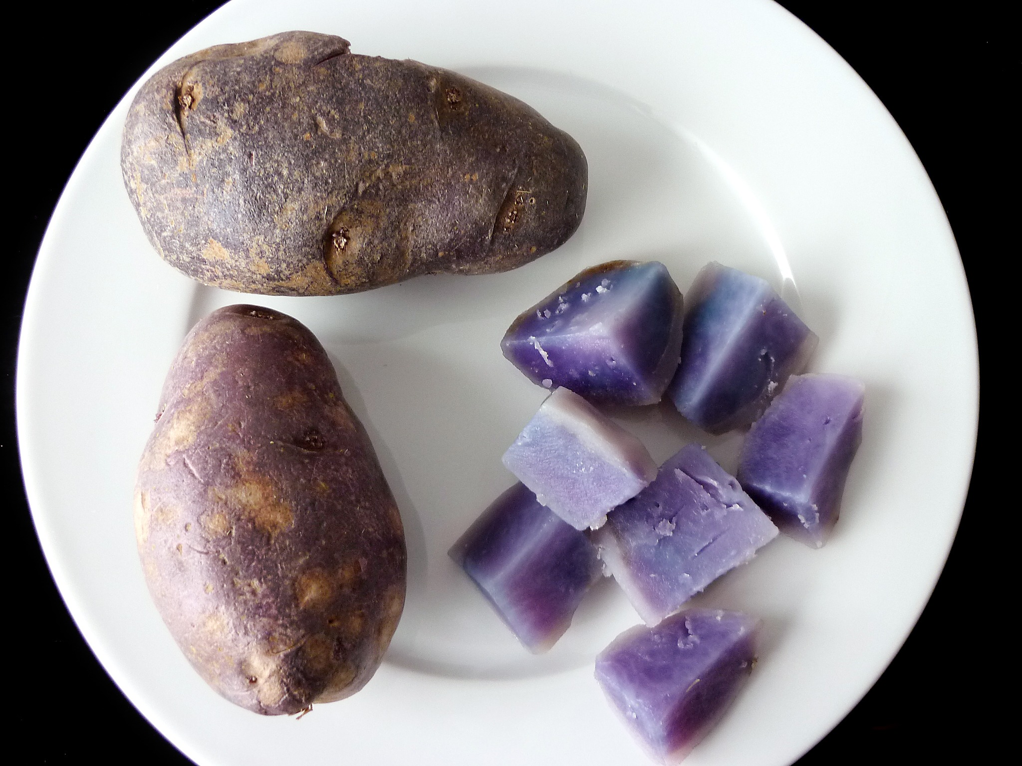 Blue Swede Potatoes
