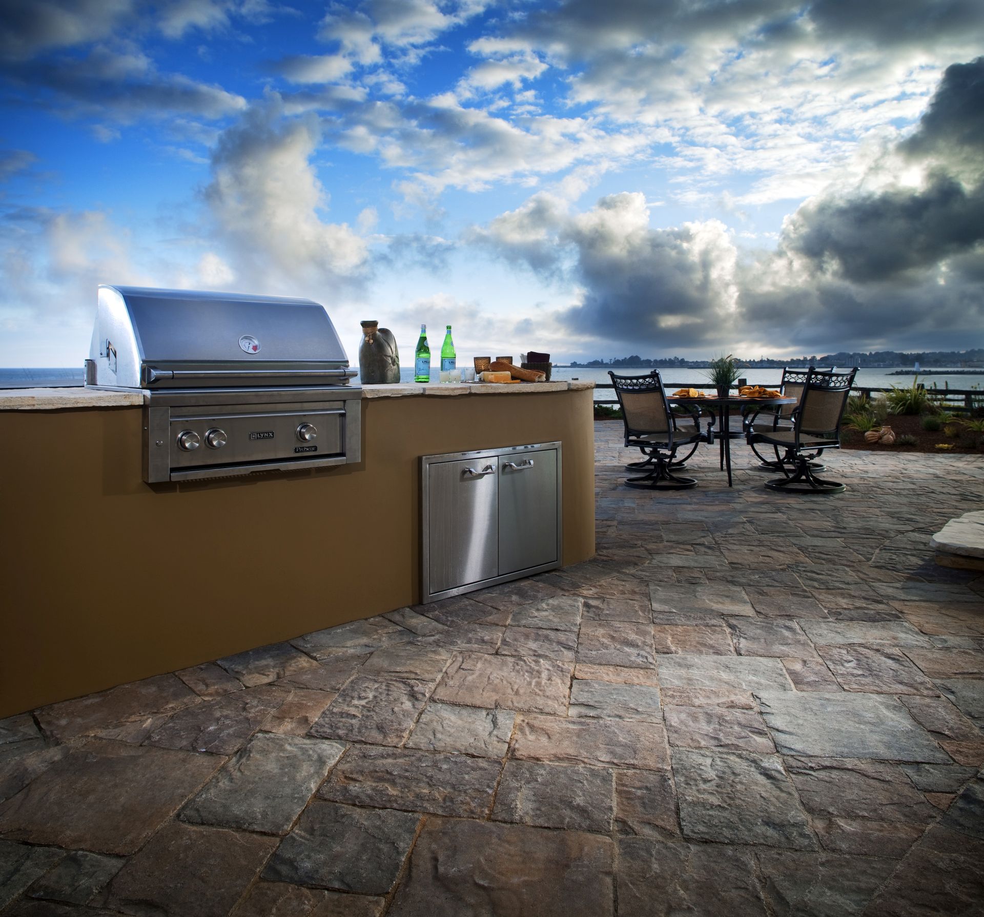 15 Outdoor Kitchen Countertops Ideas Tips Install It Direct
