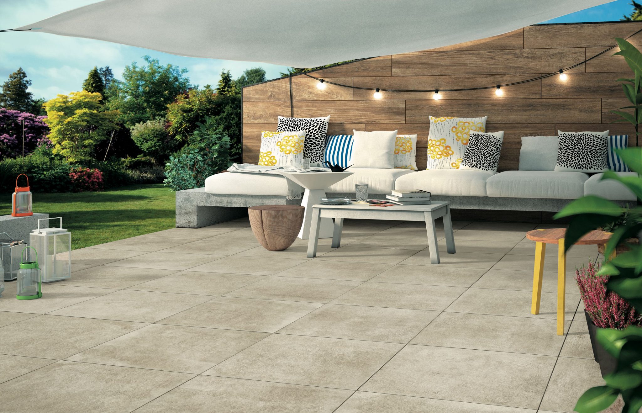 Shade Sails Lower Surface Temperature of Hardscapes and Softscapes