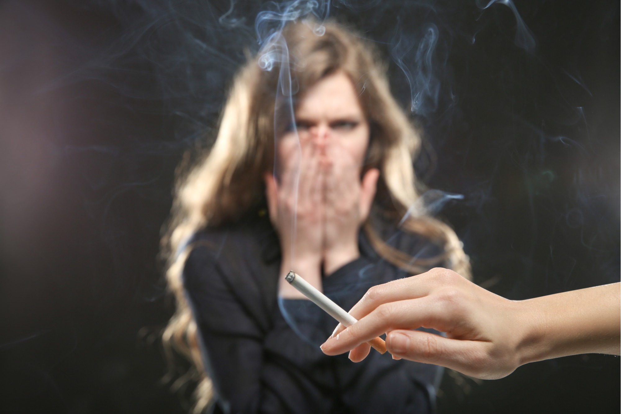 Designated Smoking Area for Backyard Parties