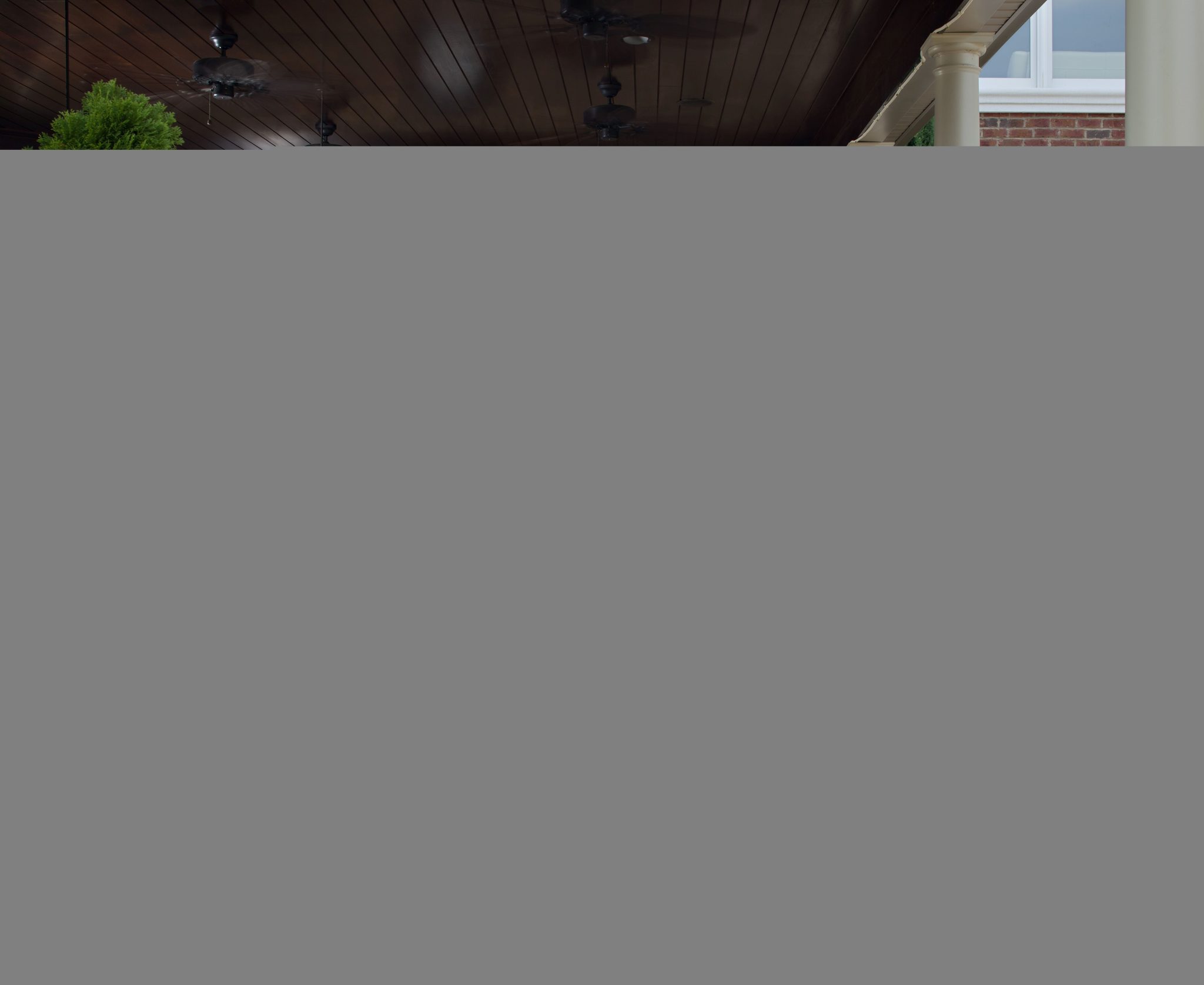 Covered Paving Stone Patio