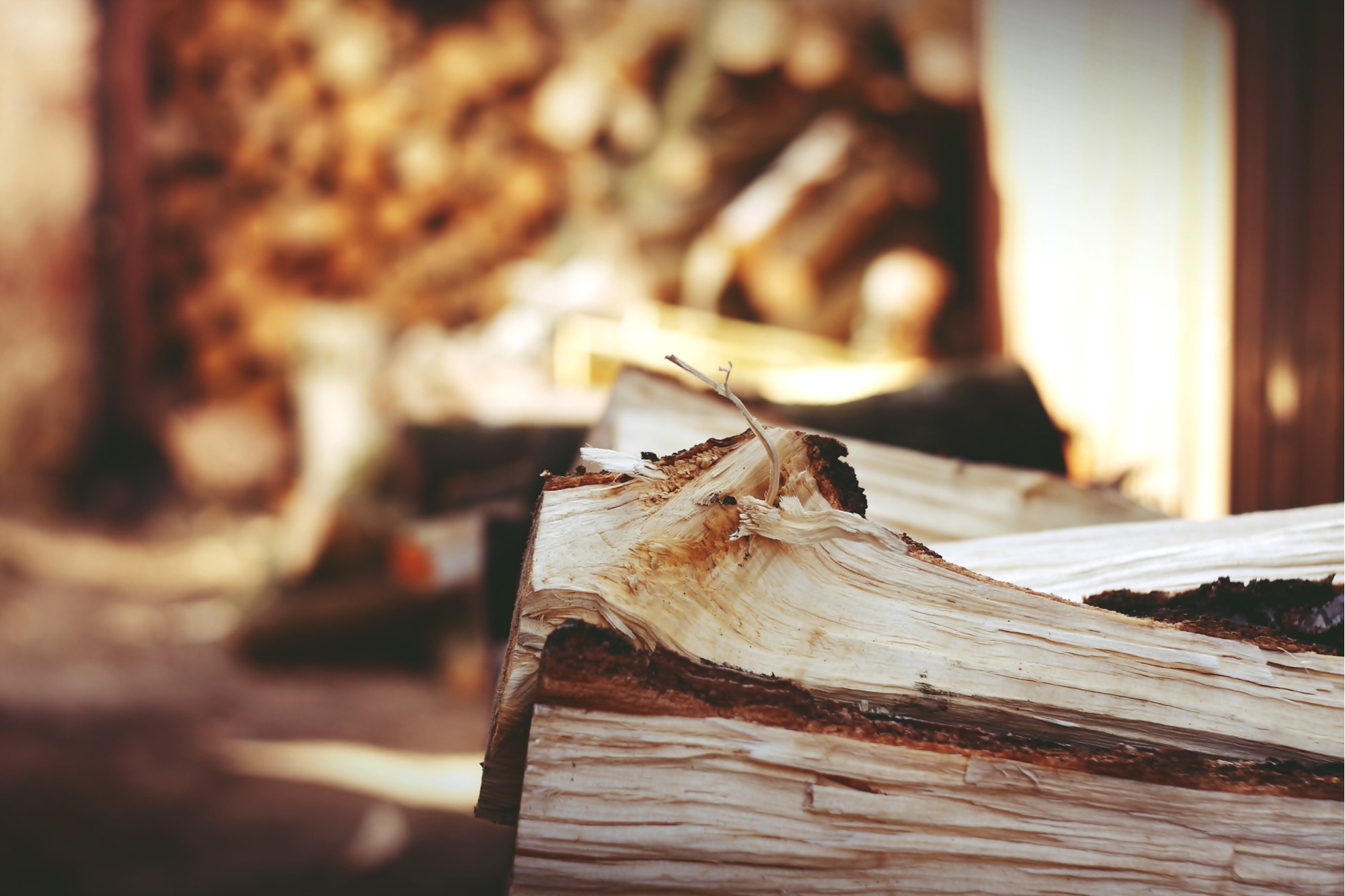 how to store firewood