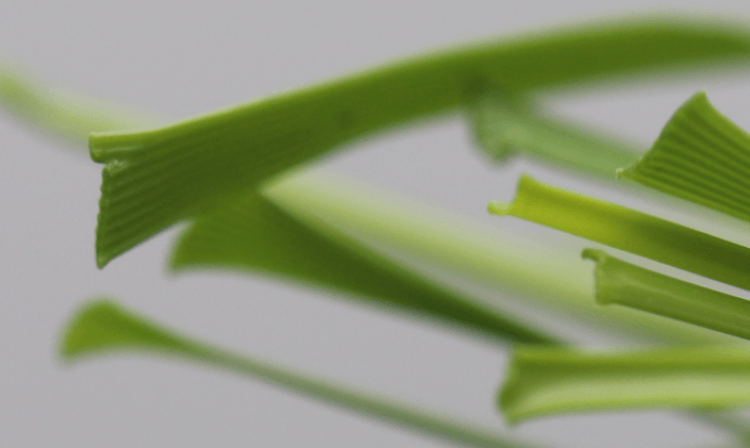 Artificial Grass Blade Shape Seven Stem