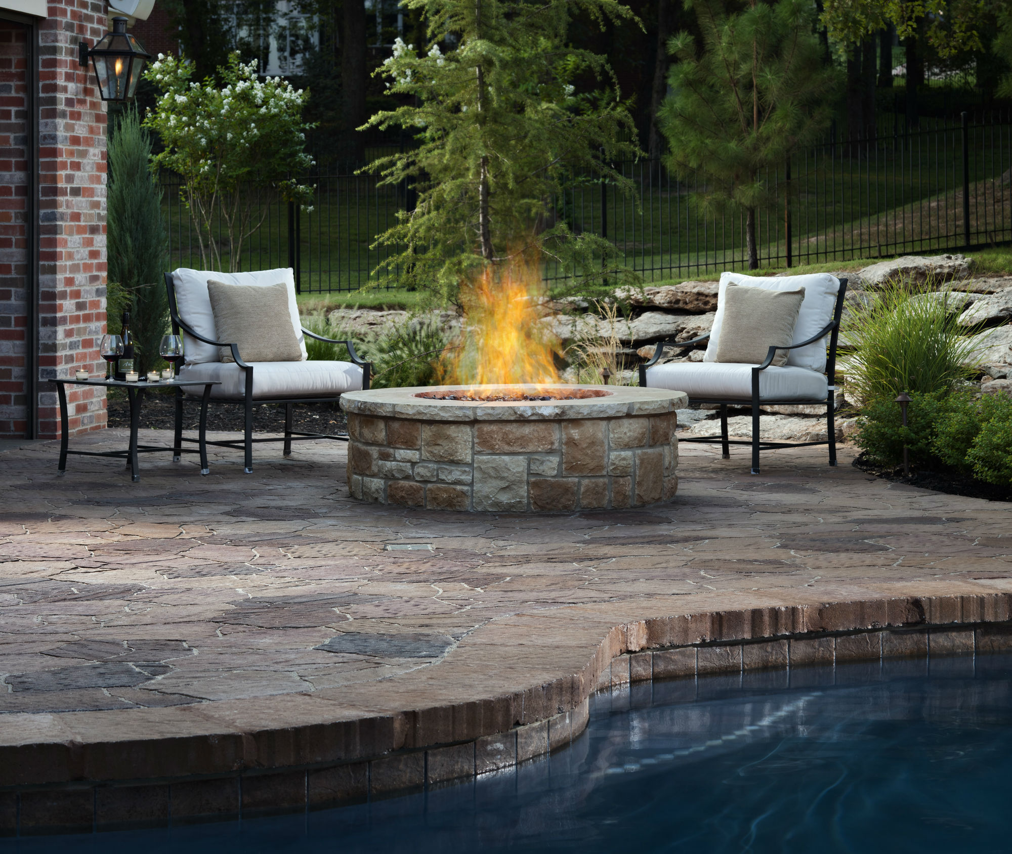 fire pit fireplace accessories ideas