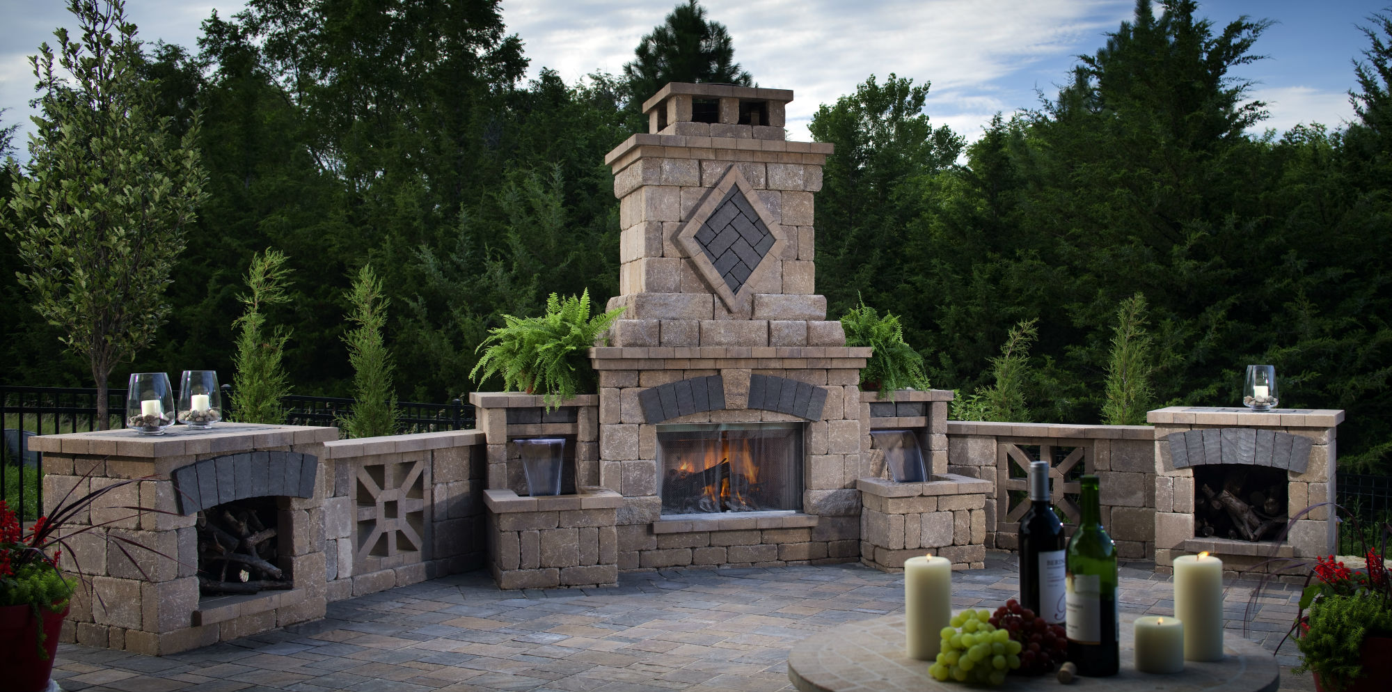 outdoor fire pit fireplace accessories
