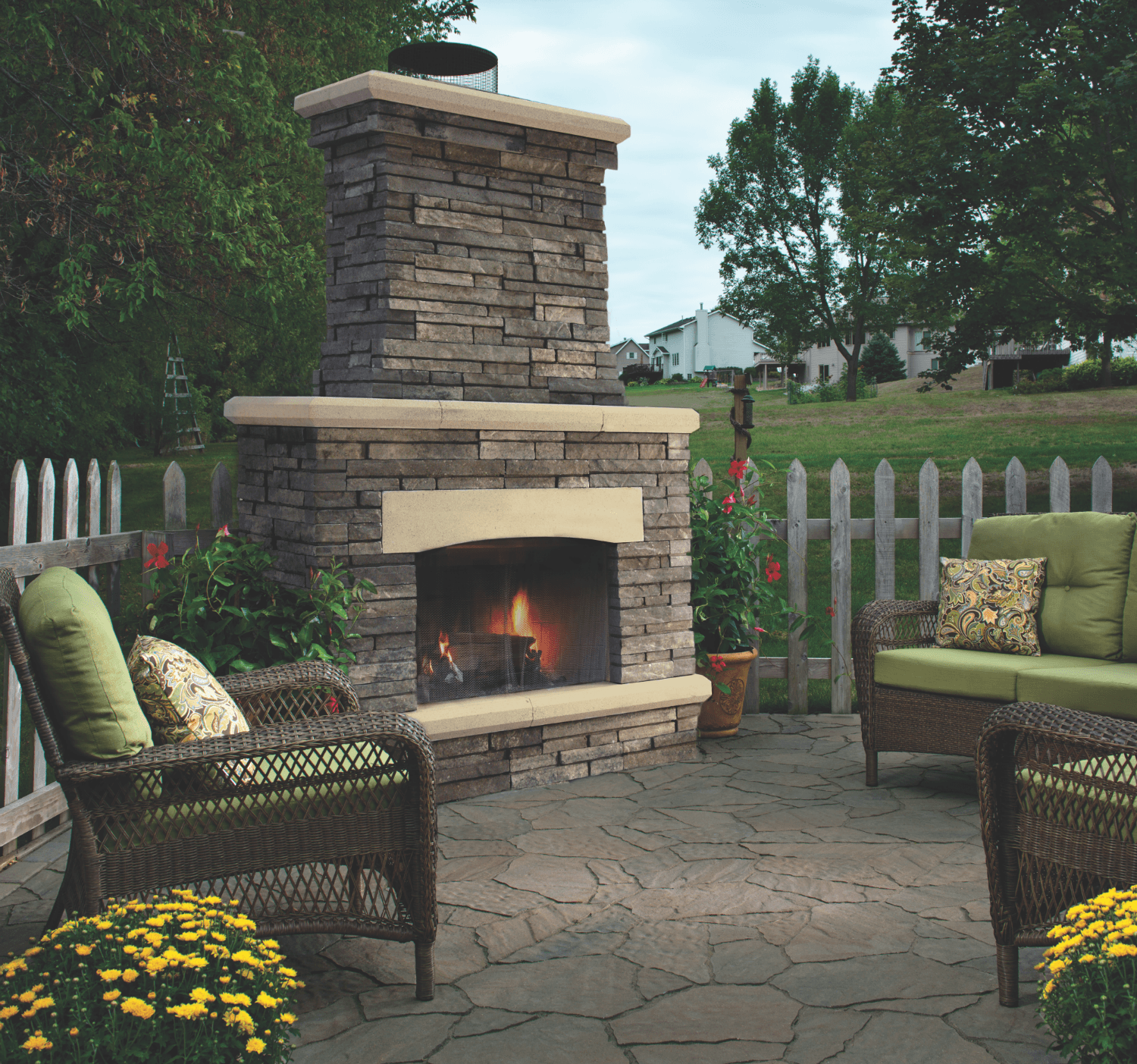 Outdoor Fireplace Safety Guide | Install-It-Direct