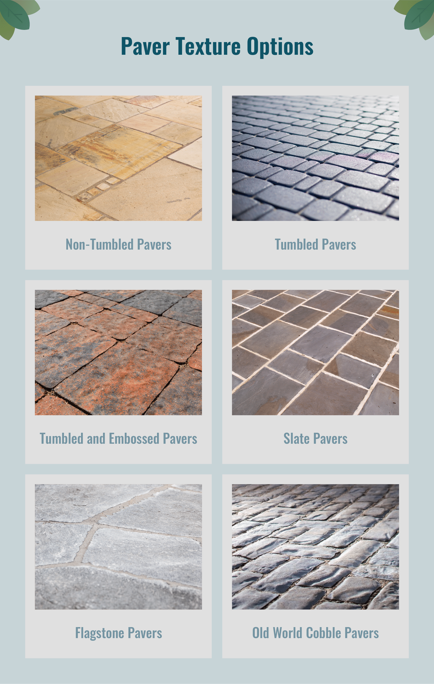 Paver Texture Options