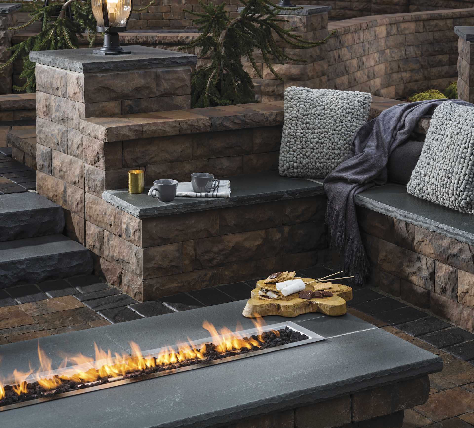Custom Outdoor Fire Pit Installation in San Diego