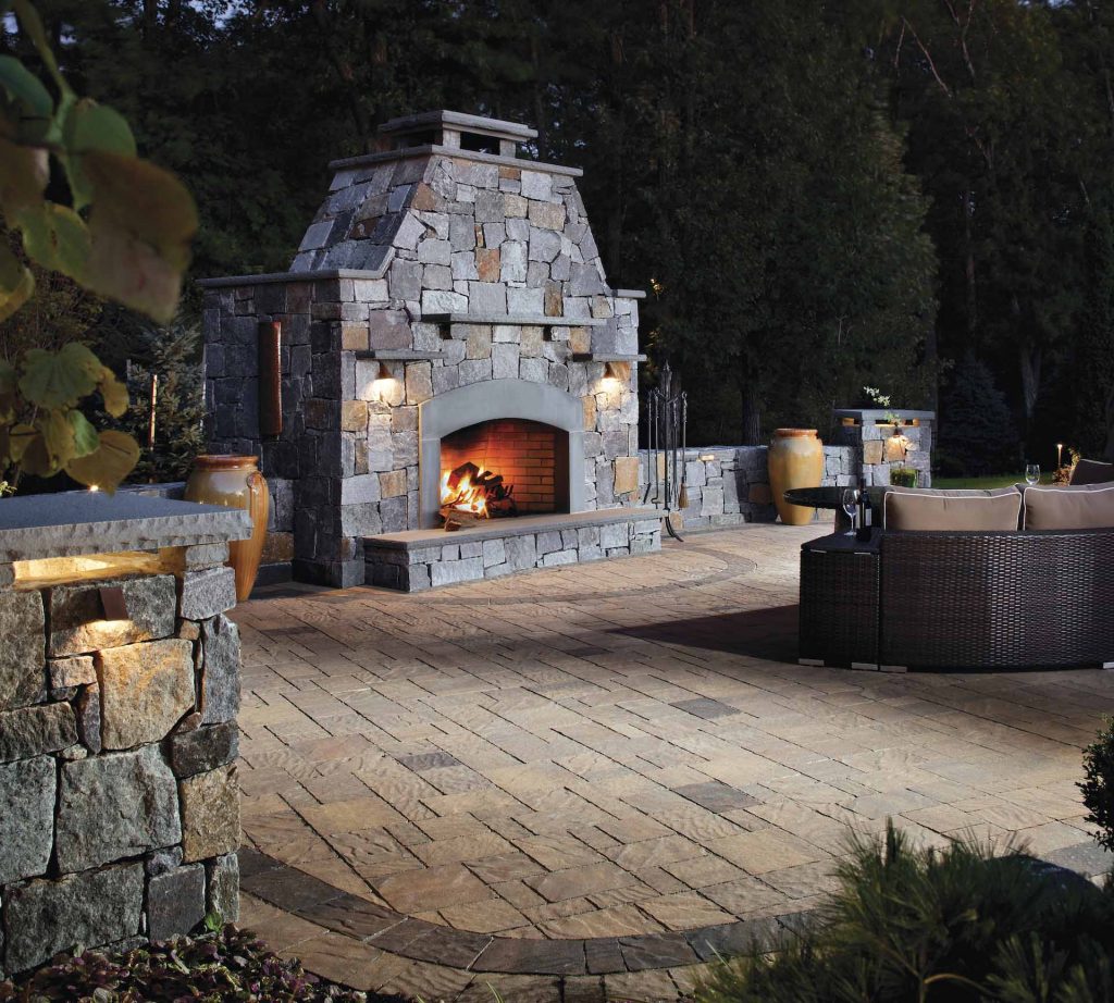Outdoor Fireplace