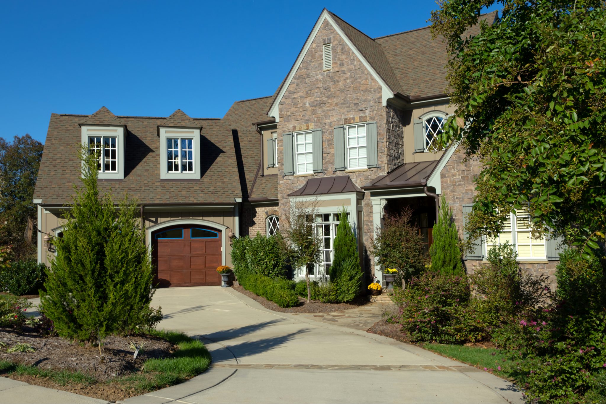 Driveway Designs for French Style Homes Stamped Concrete