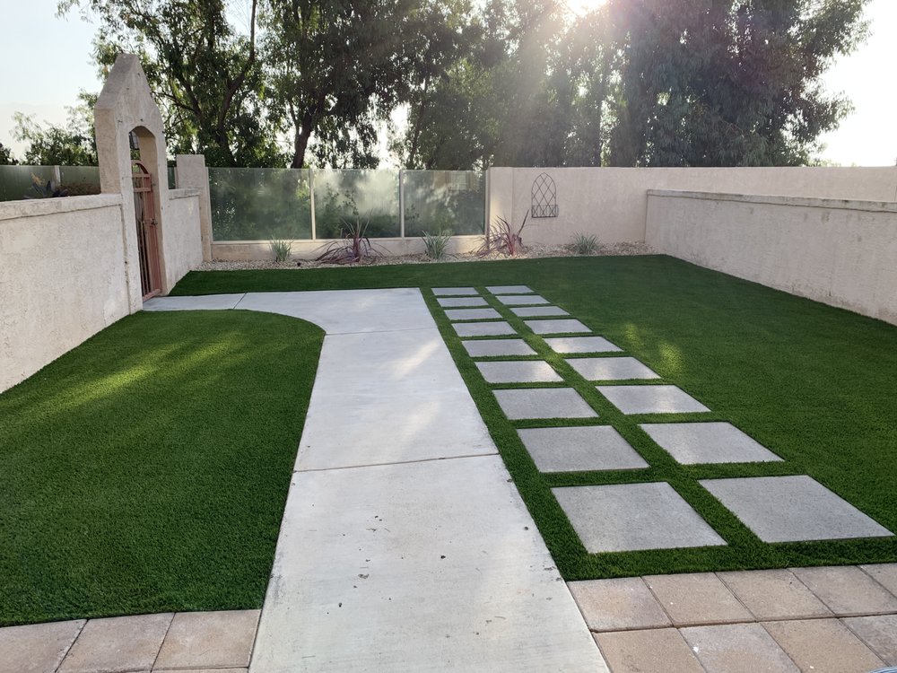 Artificial grass installation in Rancho Santa Margarita, California by Install-It-Direct