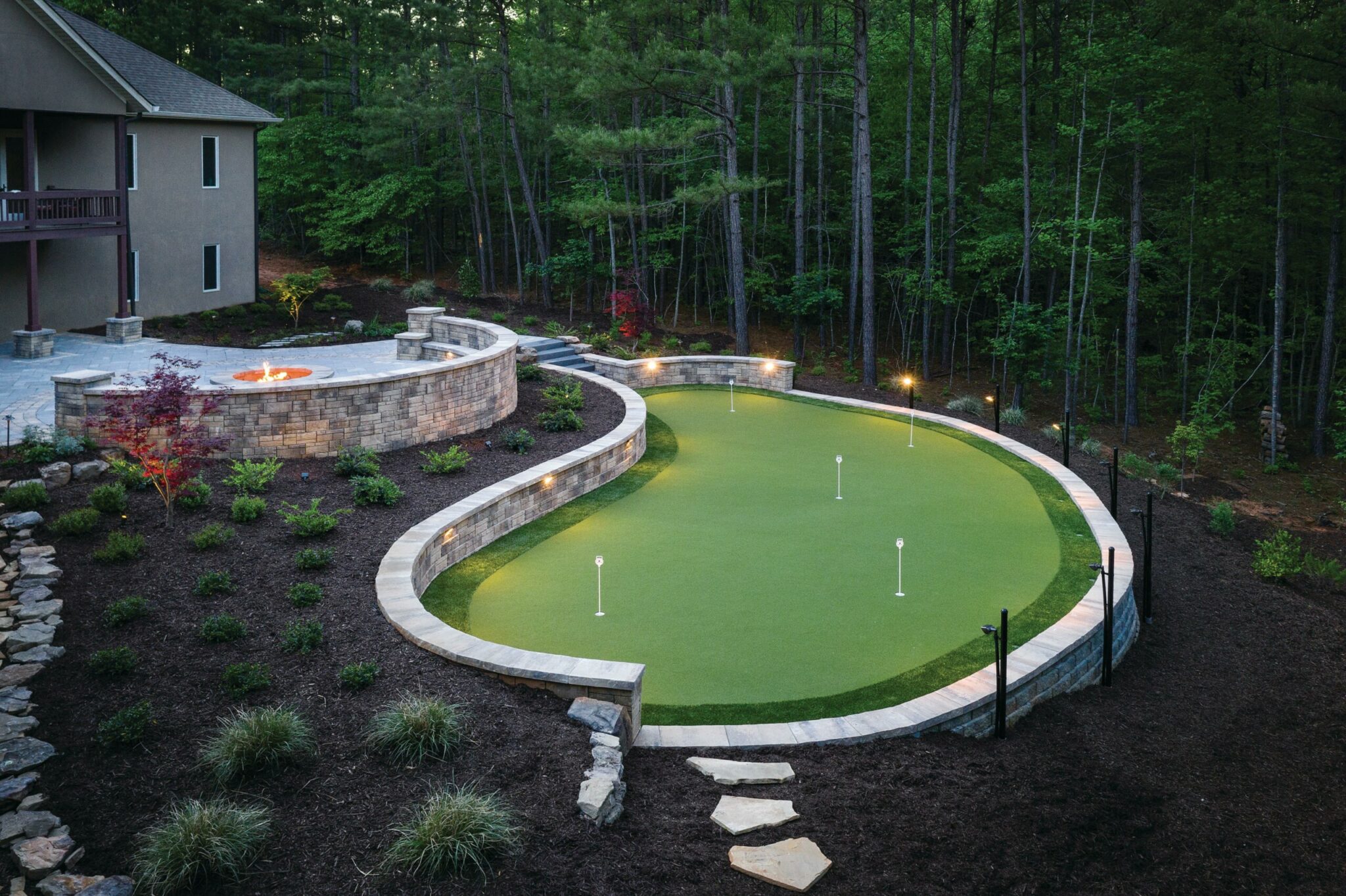 best landscape design trends artificial grass