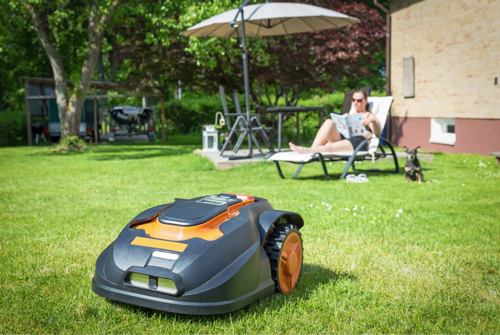 Best Outdoor Tech for Modern Backyards Robot Lawnmower