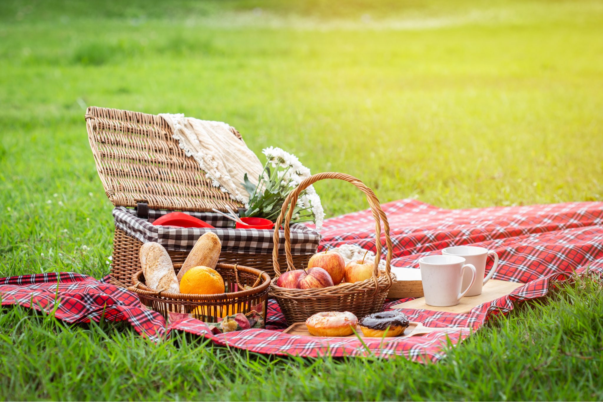 Romantic Picnic In Your Living Room
