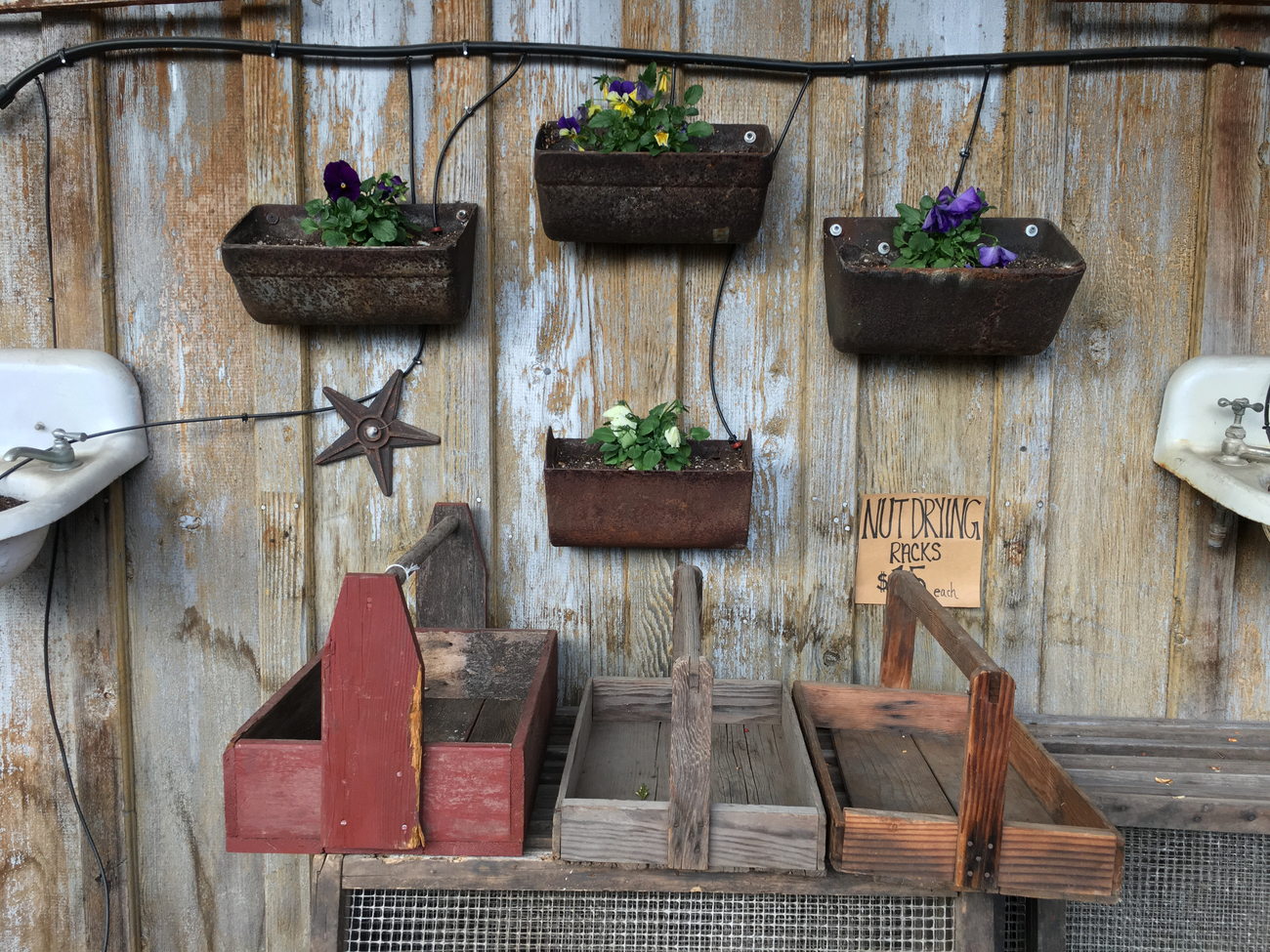 Mounted Planters with Automatic Irrigation