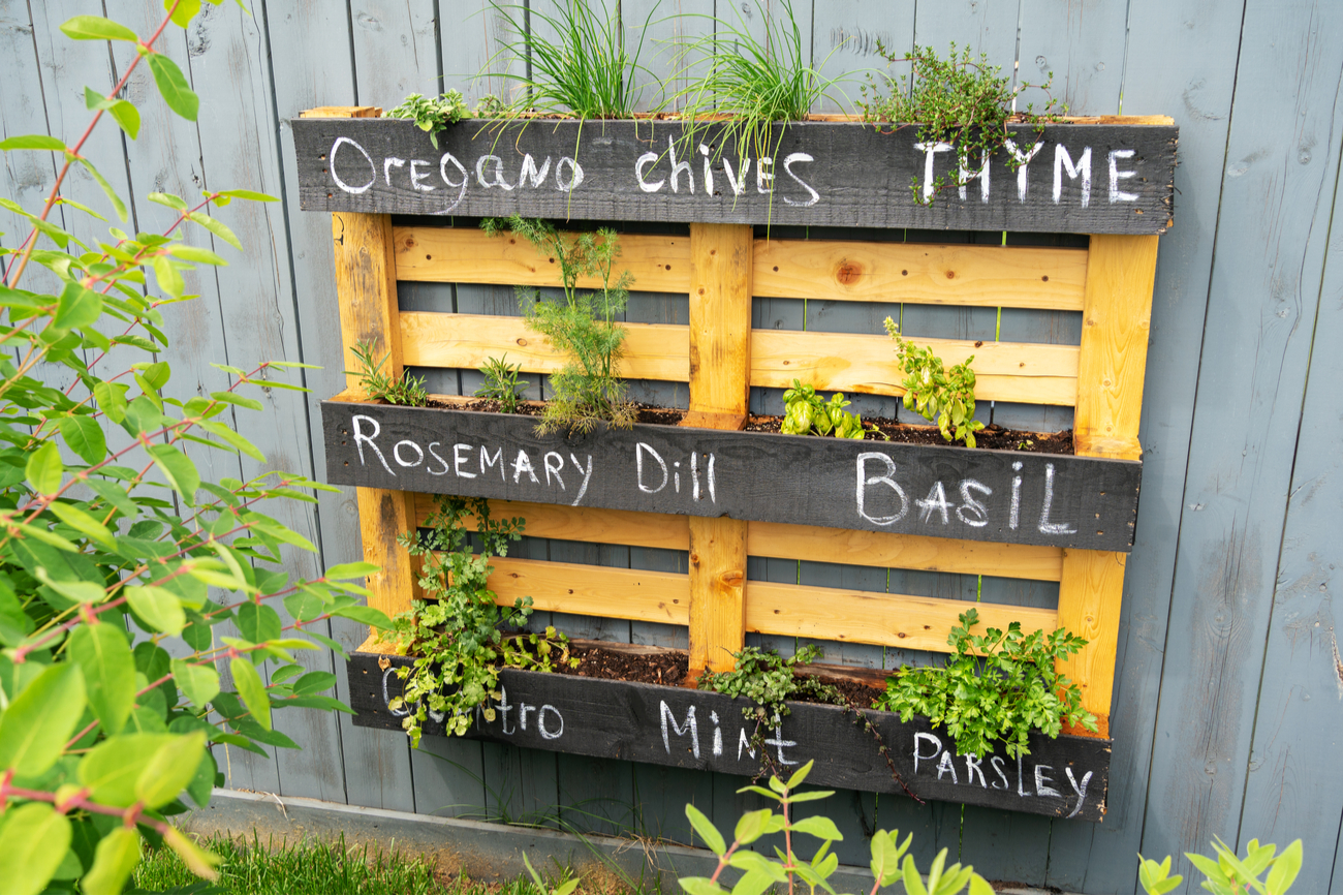 Wood Pallet Planters