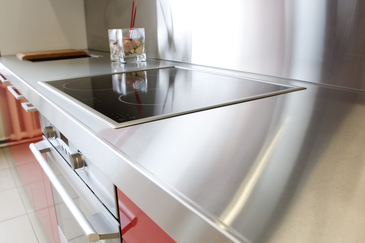 Outdoor Kitchen Countertops Ideas Steel