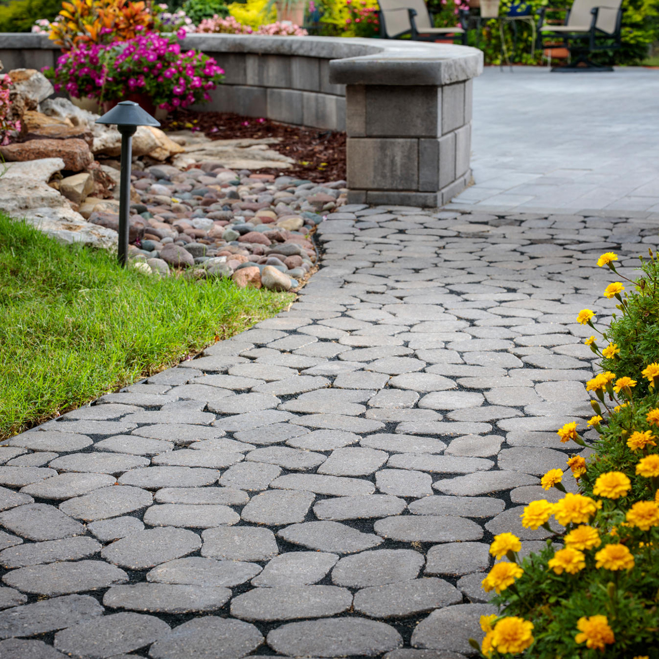 paver walkway patterns designs