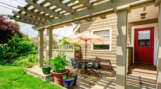 install a trellis