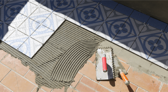 colorful outdoor tile